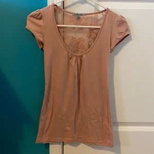 Lace Back T-shirt